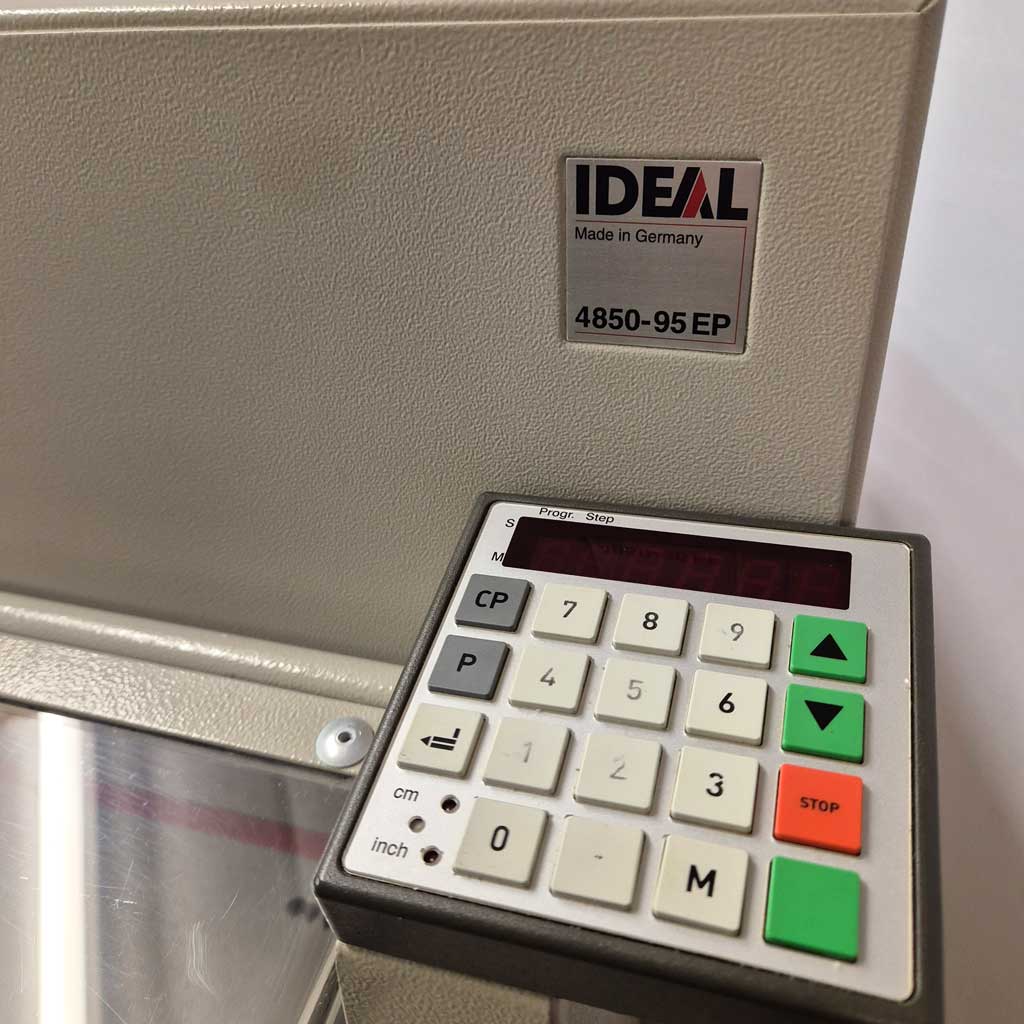 Used / Pre-owned Ideal 4850-95 EP Guillotine