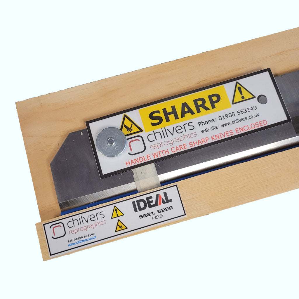 Ideal 5221, 5222, 5210-95, 5250-95, 5255, 5260 HSS Guillotine Blade