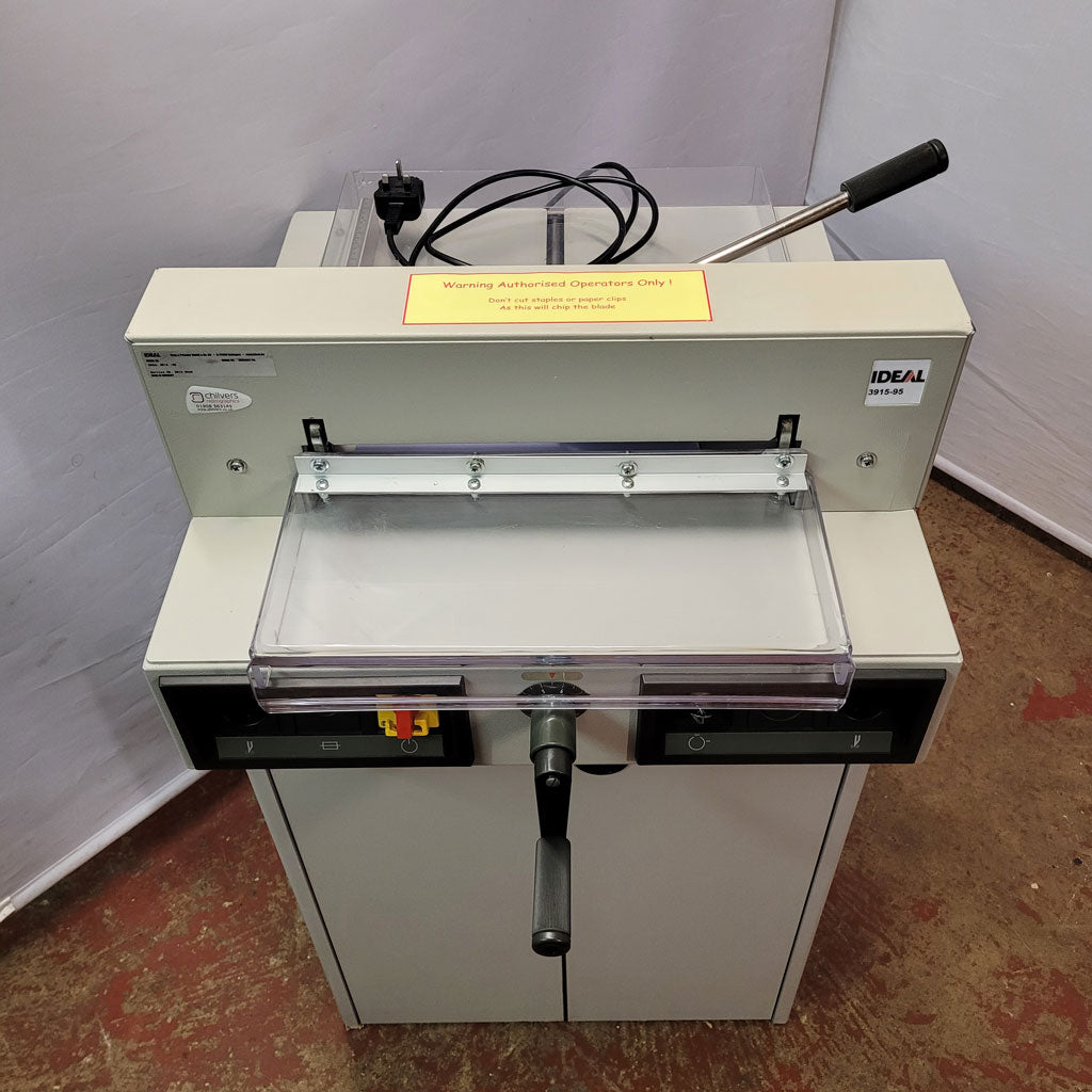 Used / Pre-owned Ideal 3915-95 Electric Guillotine