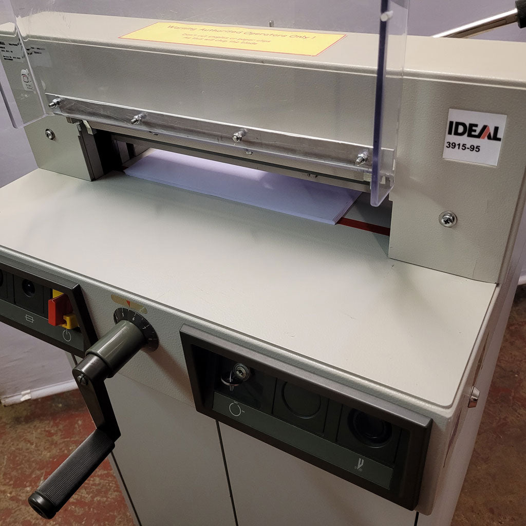 Used / Pre-owned Ideal 3915-95 Electric Guillotine