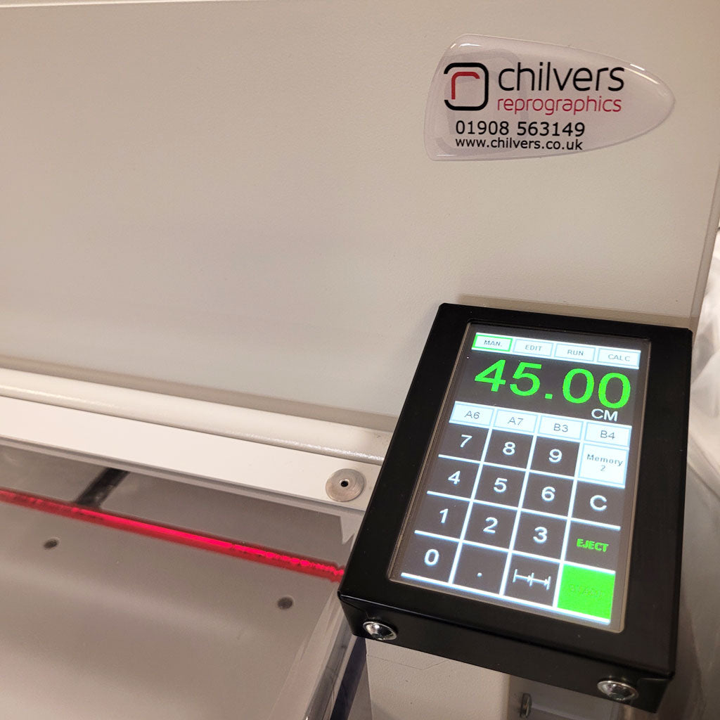 Used / Pre-owned Ideal 4855 Electric Guillotine