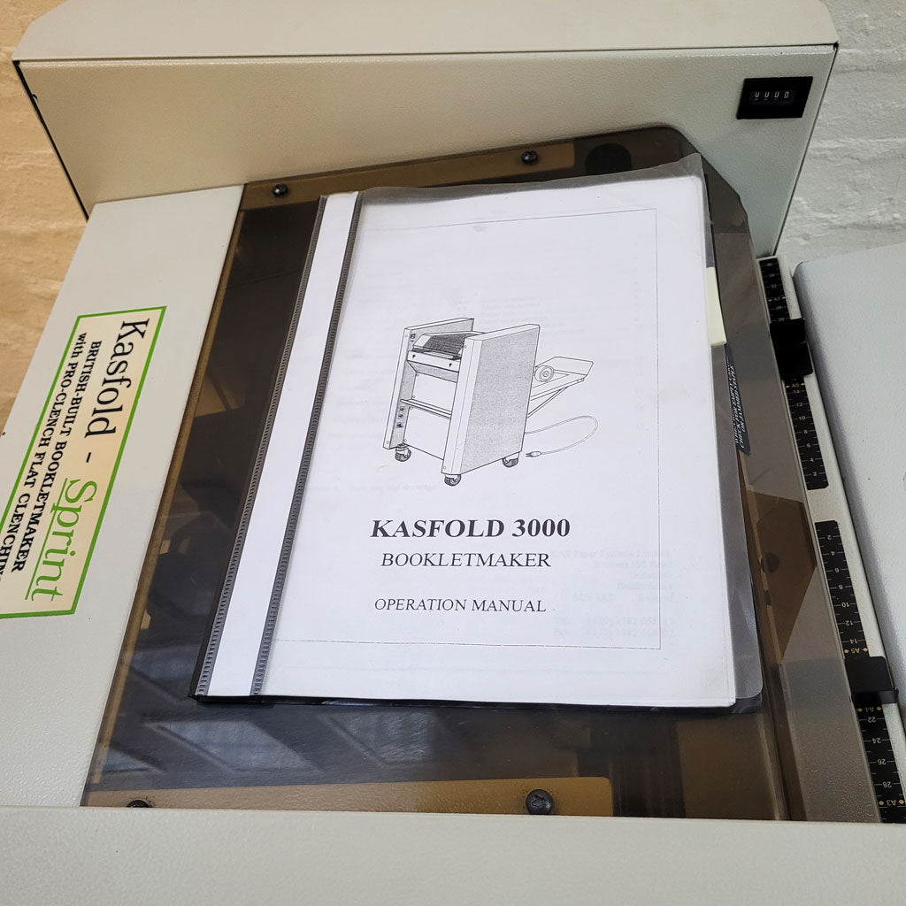 Used / Pre-owned Kas 3000 Booklet maker