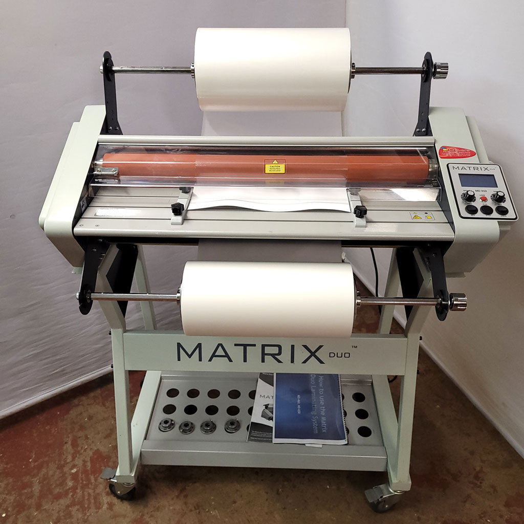 Used / Pre-owned Matrix Duo 650 Laminator