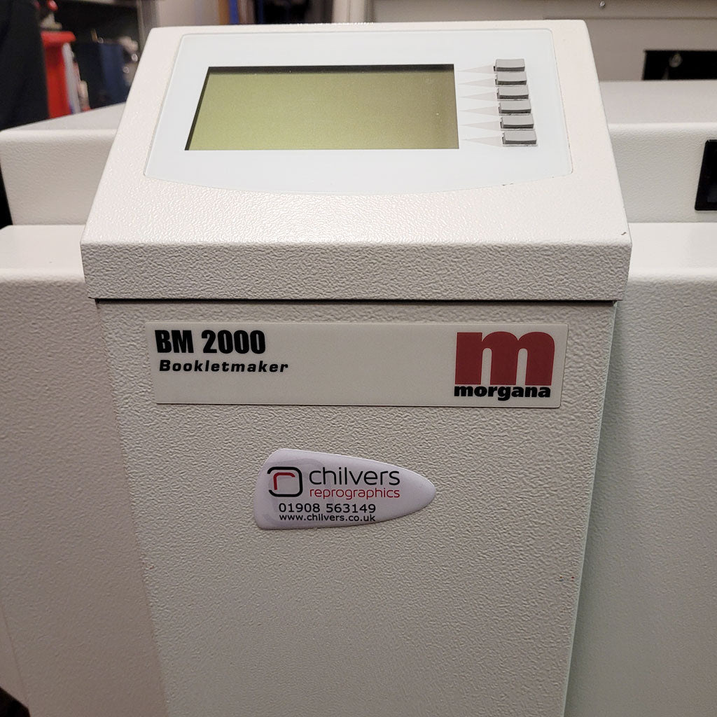 Used / Pre-owned Morgana BM2000 & ACF-510 Booklet Maker System