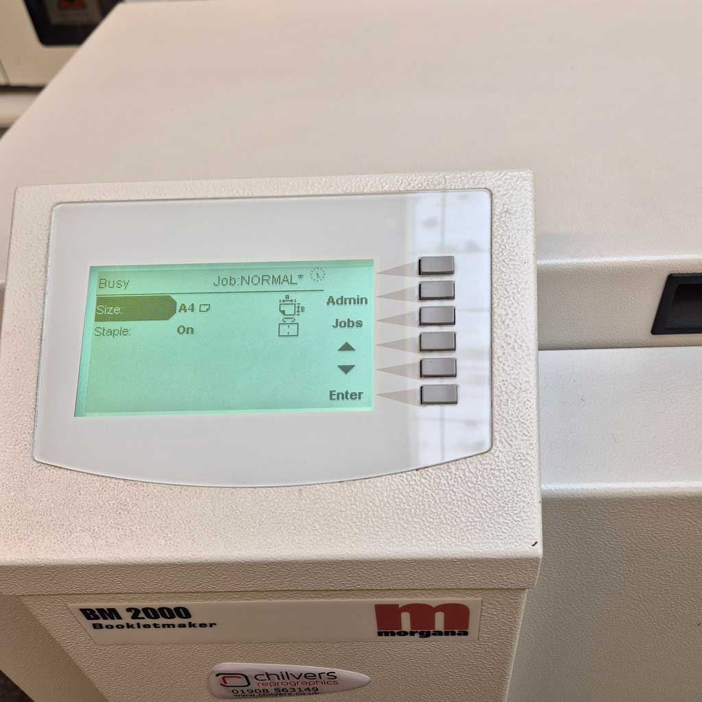 Used / Pre-owned Morgana BM2000 Booklet Maker