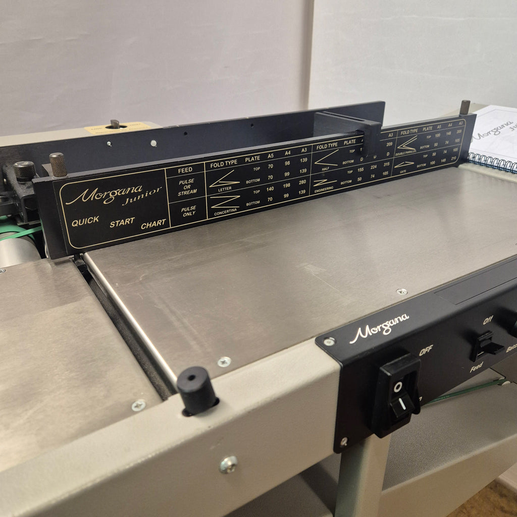 Used / Pre-owned Morgana Junior Paper Folder with Perforator