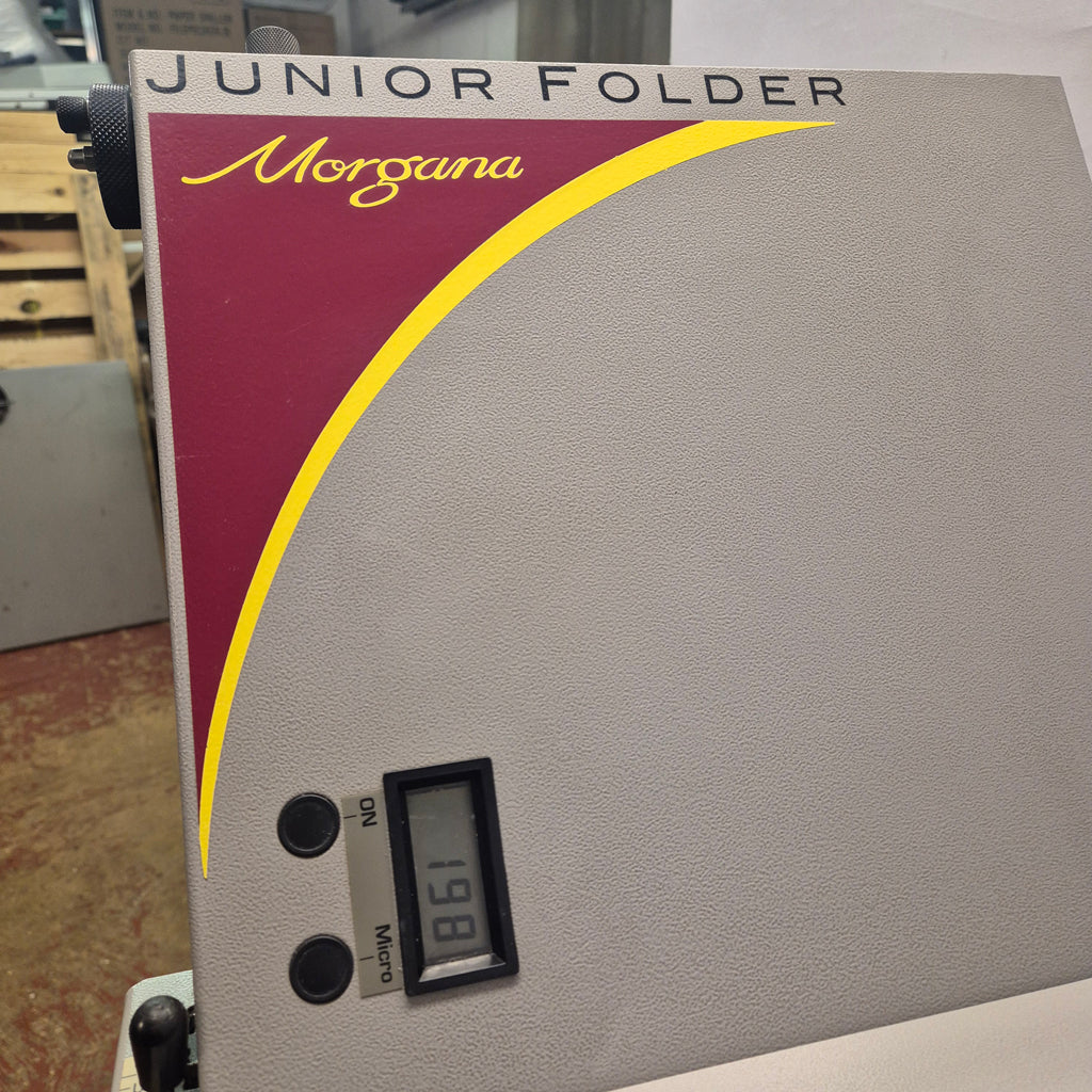 Used / Pre-owned Morgana Junior Paper Folder with Perforator