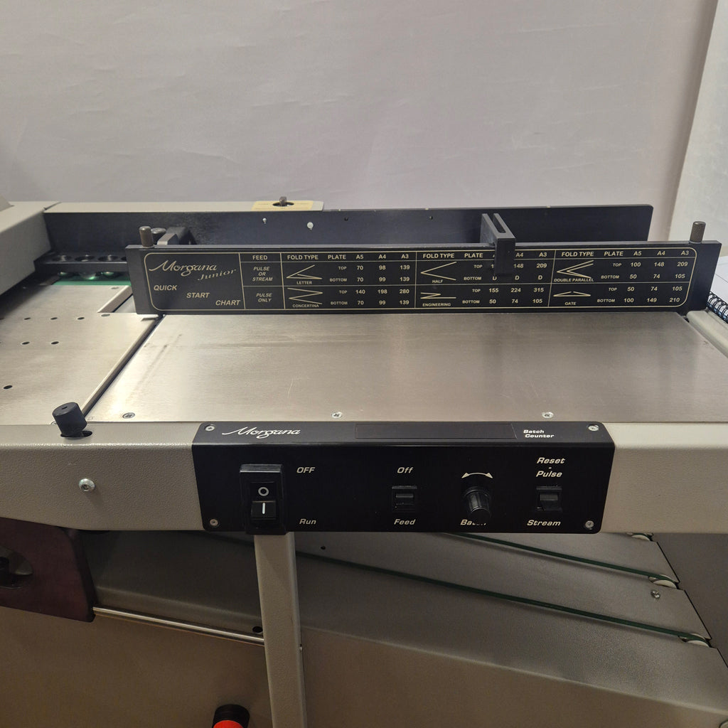 Used / Pre-owned Morgana Junior Paper Folder with Perforator