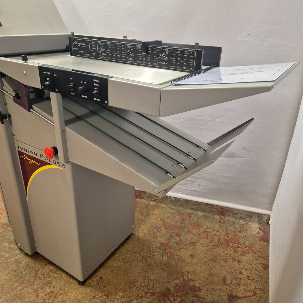 Used / Pre-owned Morgana Junior Paper Folder with Perforator