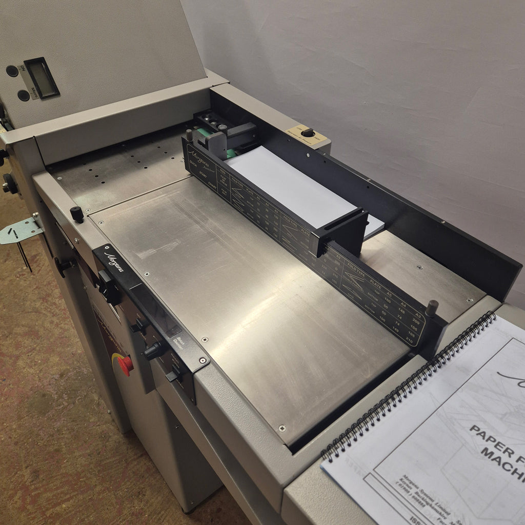 Used / Pre-owned Morgana Junior Paper Folder with Perforator