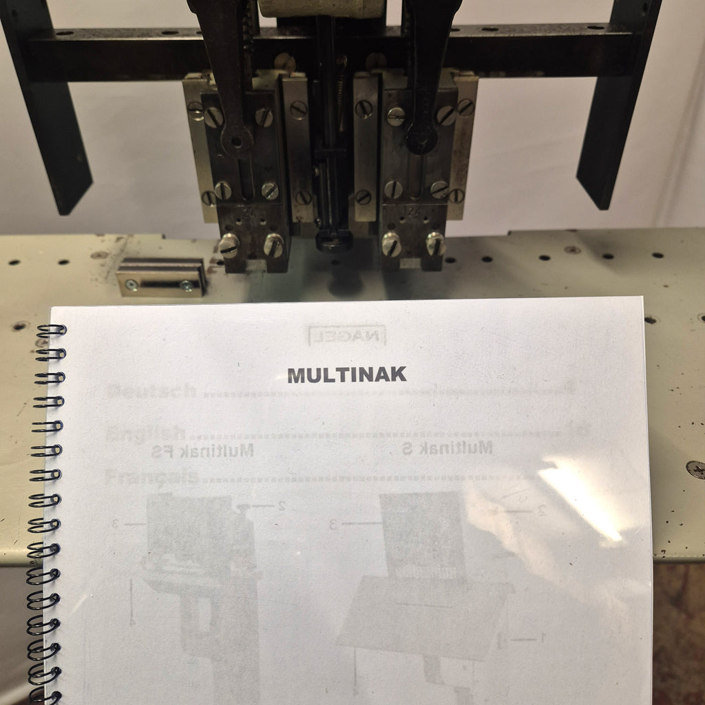 Used / Pre-owned Nagel Multinak FS Heavy Duty Stapler (A Head)