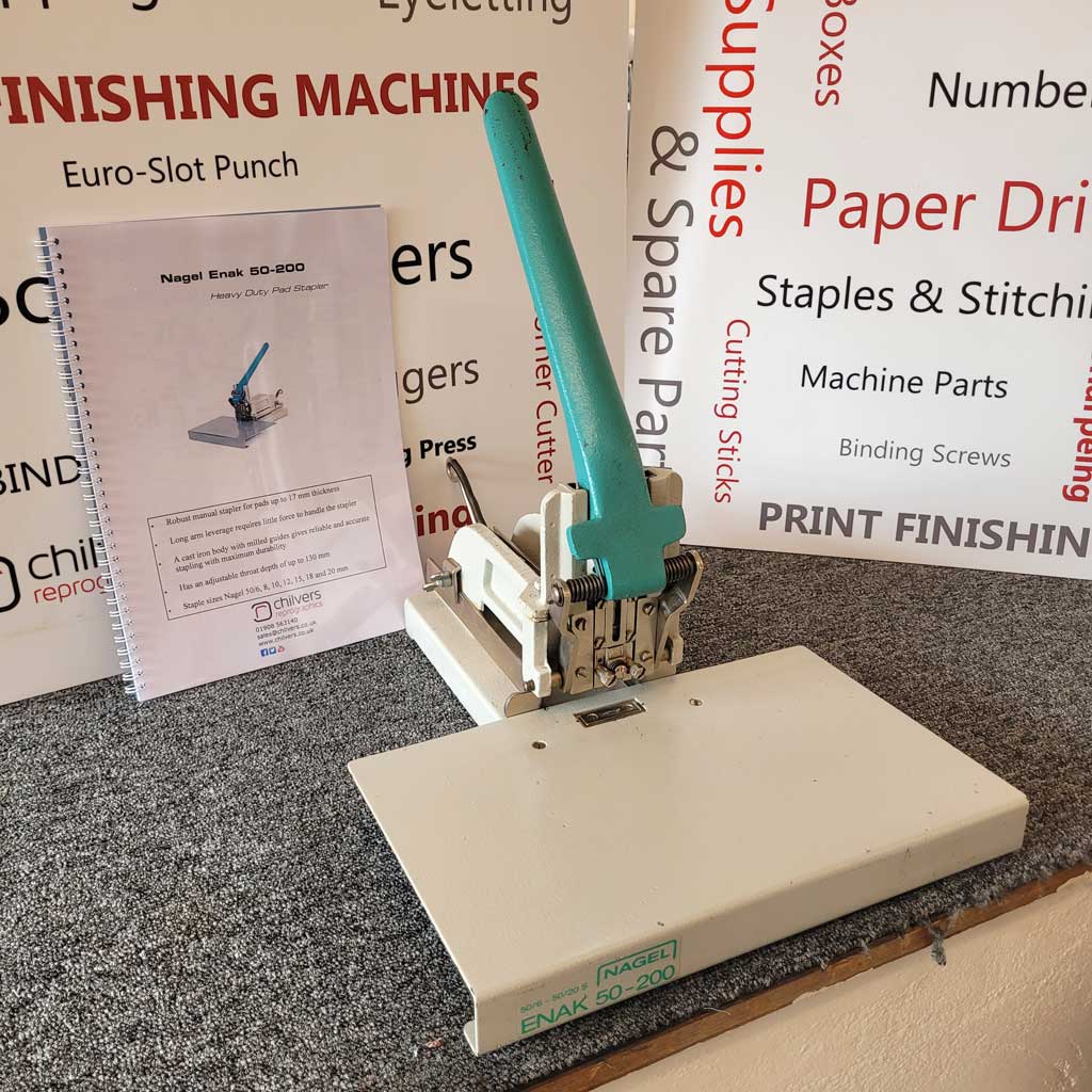 Used / Pre-owned Nagel Enak Heavy Duty Pad Stapler