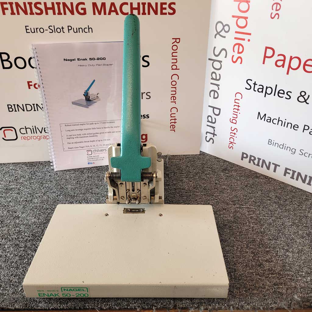 Used / Pre-owned Nagel Enak Heavy Duty Pad Stapler