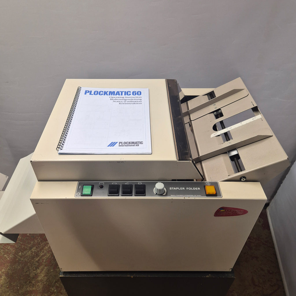 Used / Pre-owned Plockmatic 60 Booklet Maker (Bench Top)
