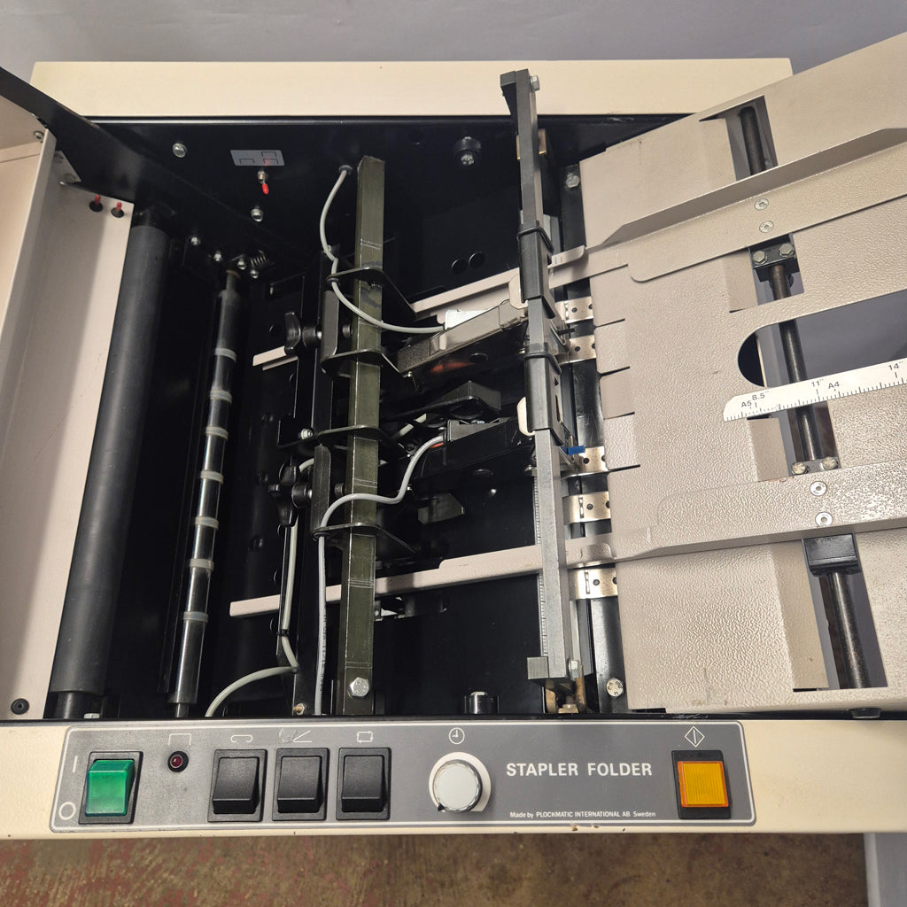 Used / Pre-owned Plockmatic 60 Booklet Maker (Bench Top)