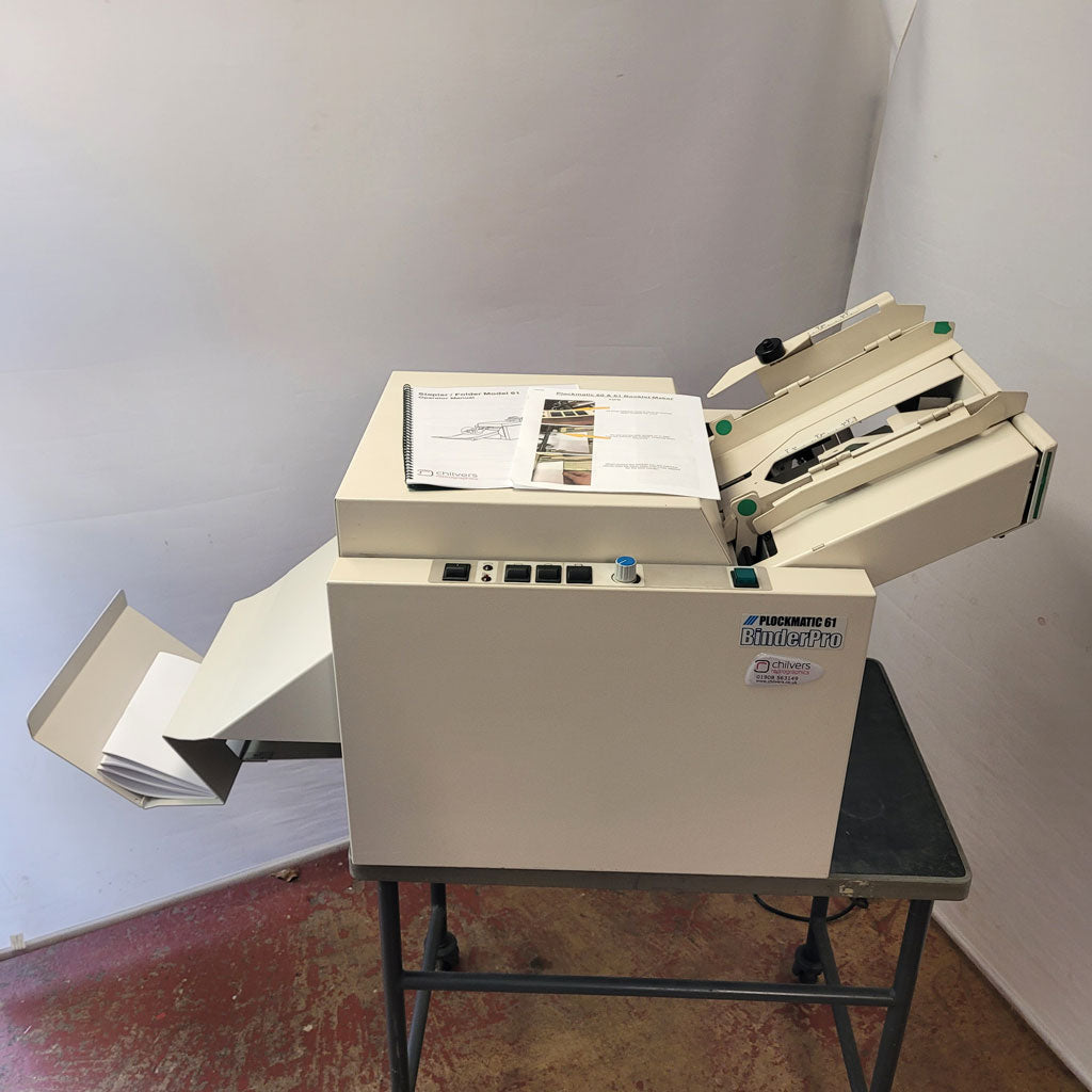 Used / Pre-owned Plockmatic 61 Booklet Maker