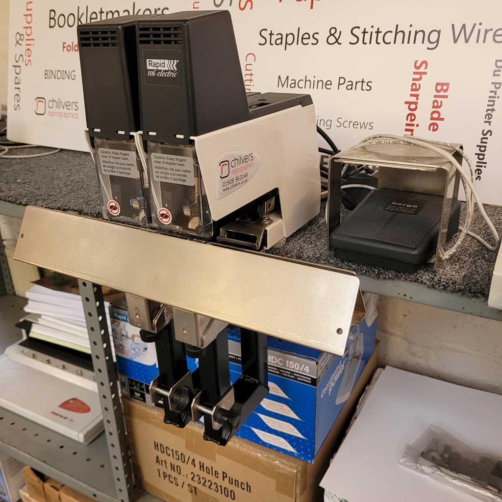 Used / Pre-owned Rapid 106 Twin Rig Electric Stapler