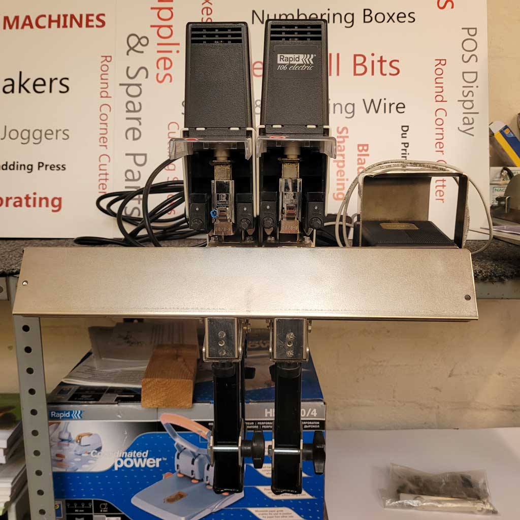 Used / Pre-owned Rapid 106 Twin Rig Electric Stapler