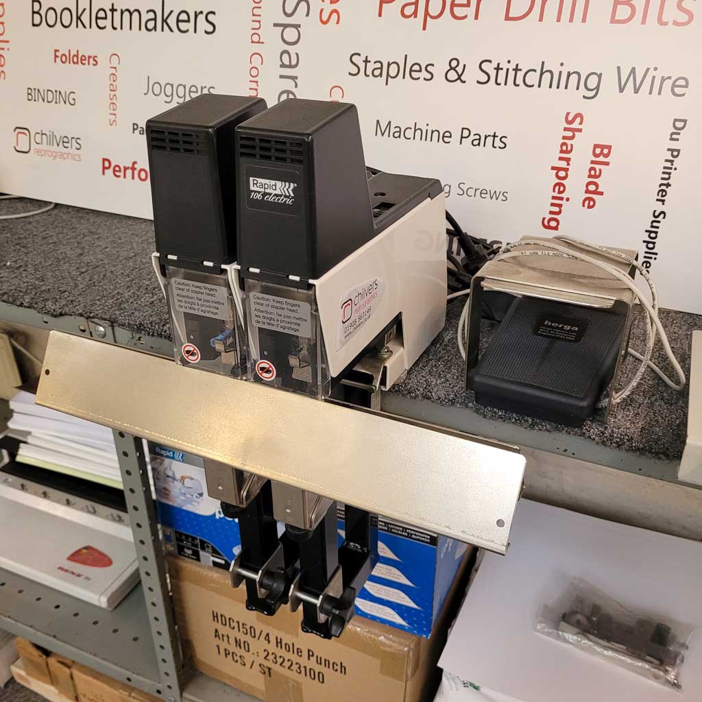 Used / Pre-owned Rapid 106 Twin Rig Electric Stapler