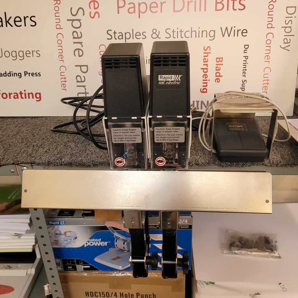 Used / Pre-owned Rapid 106 Twin Rig Electric Stapler