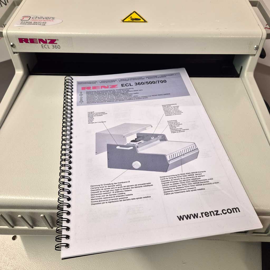 Used / Pre-owned Renz ECL 360 Electric Wire Closer