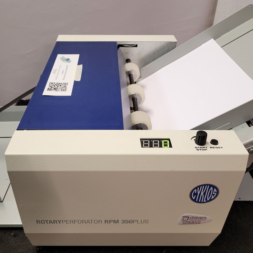 Used / Pre-owned Cyklos RPM-350 Plus Perforating Machine