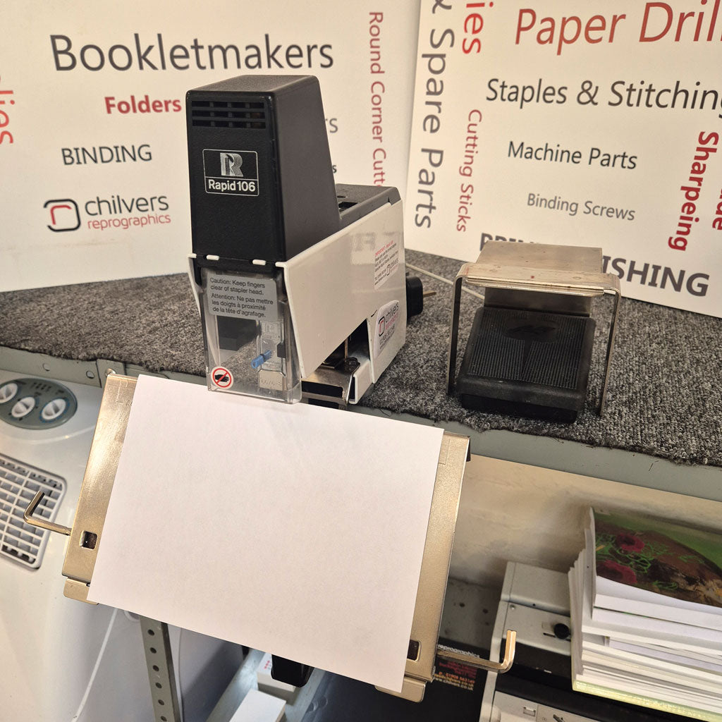 Used / Pre-owned Rapid 106 Electric Booklet Stapler