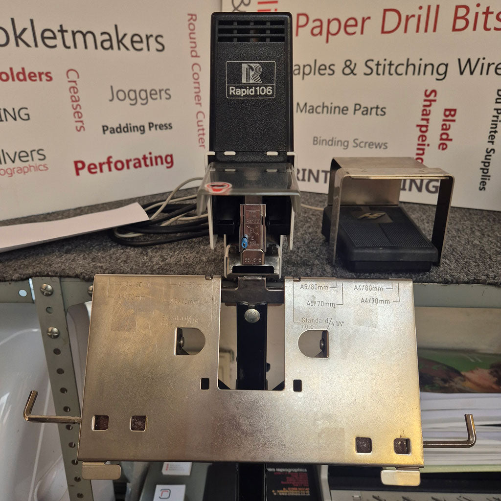 Used / Pre-owned Rapid 106 Electric Booklet Stapler