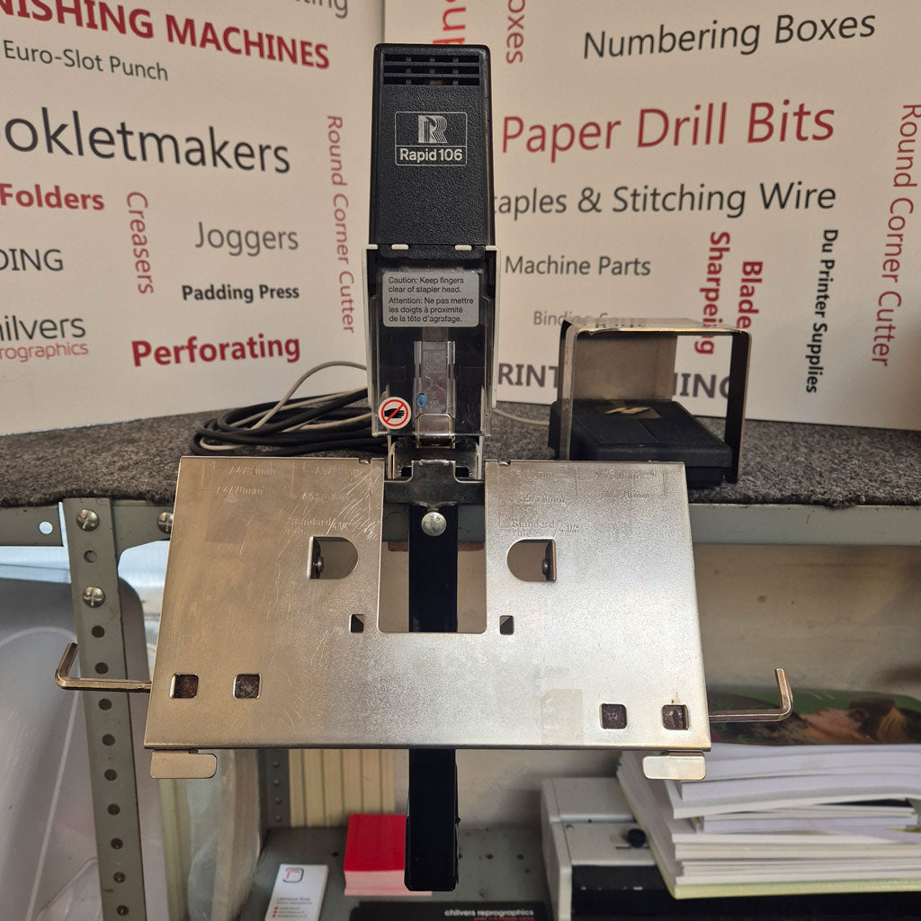 Used / Pre-owned Rapid 106 Electric Booklet Stapler