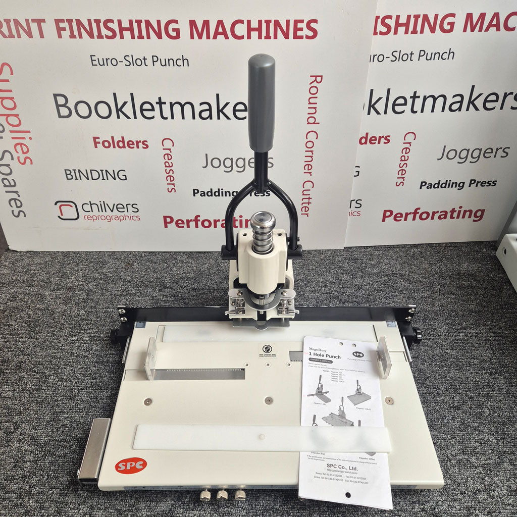 Used / Pre-owned SPC Filepecker 1-X Paper Punch