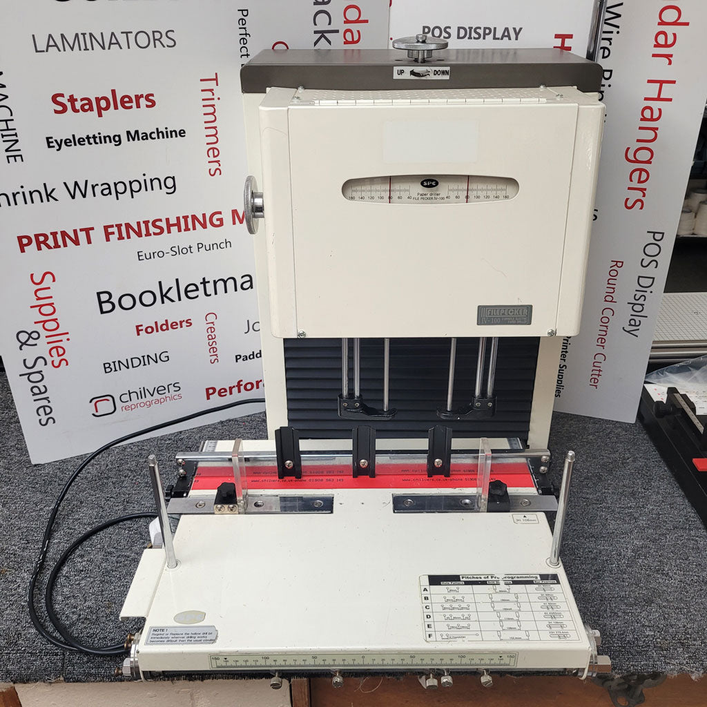Used / Pre-owned SPC 100 Twin Spindle Paper Drill