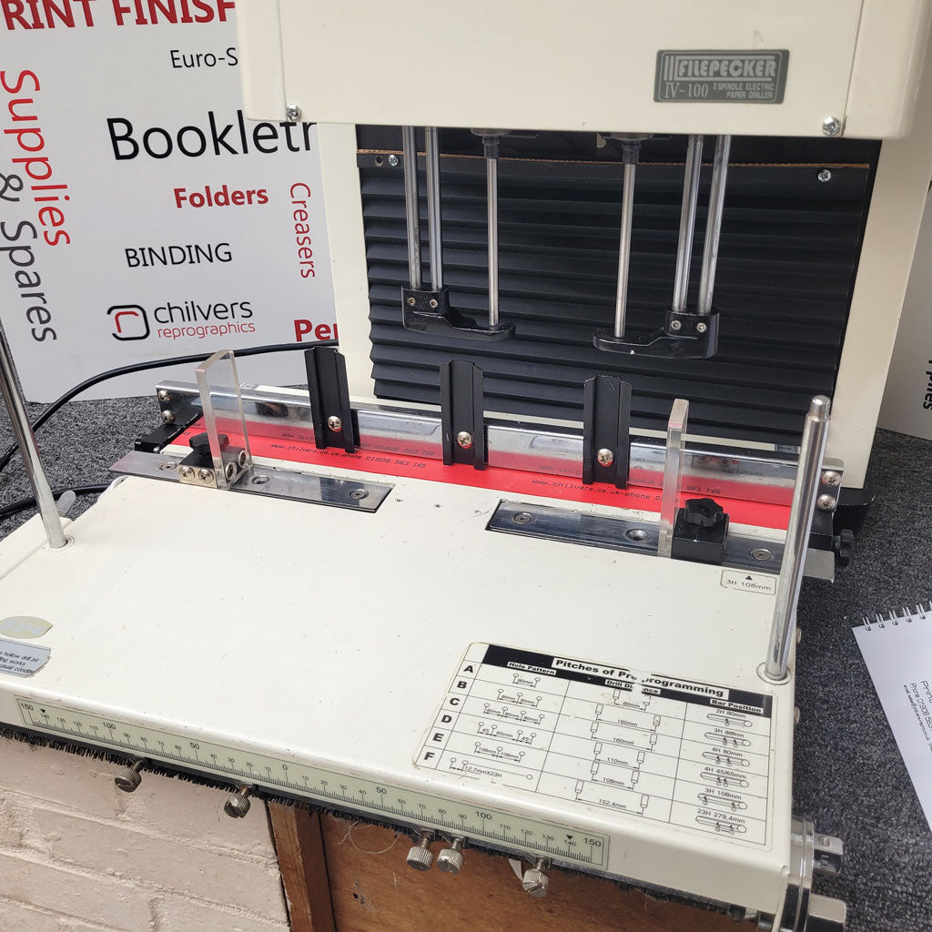 Used / Pre-owned SPC 100 Twin Spindle Paper Drill