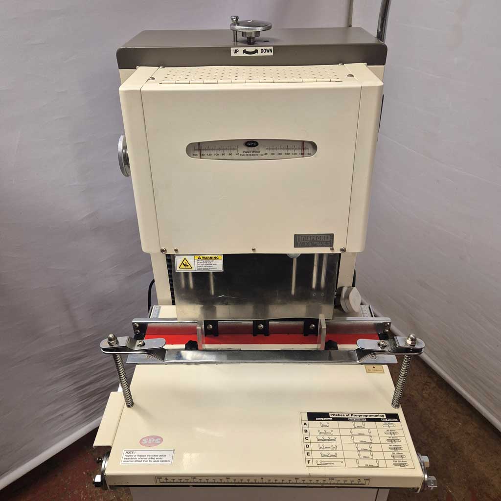 Used / Pre-owned SPC 4 (100) Twin Spindle Paper Drill