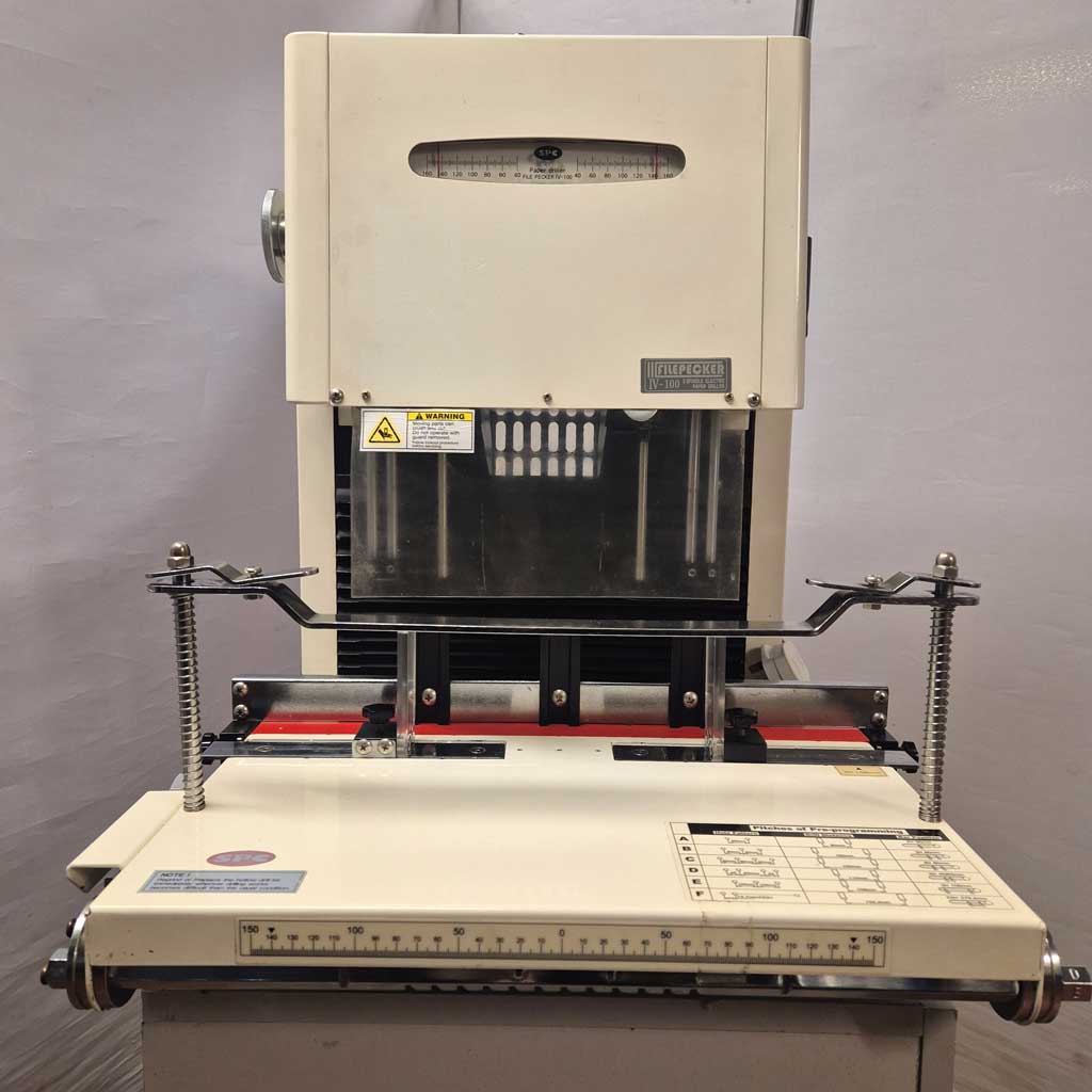 Used / Pre-owned SPC 4 (100) Twin Spindle Paper Drill
