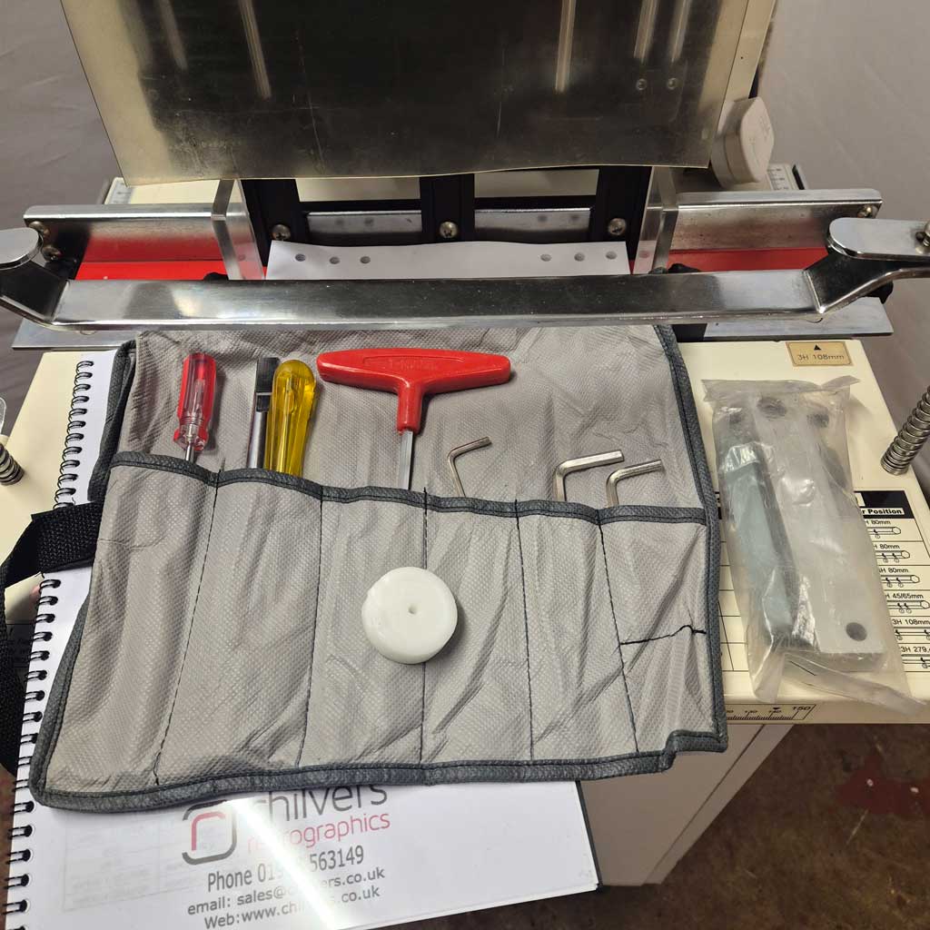 Used / Pre-owned SPC 4 (100) Twin Spindle Paper Drill