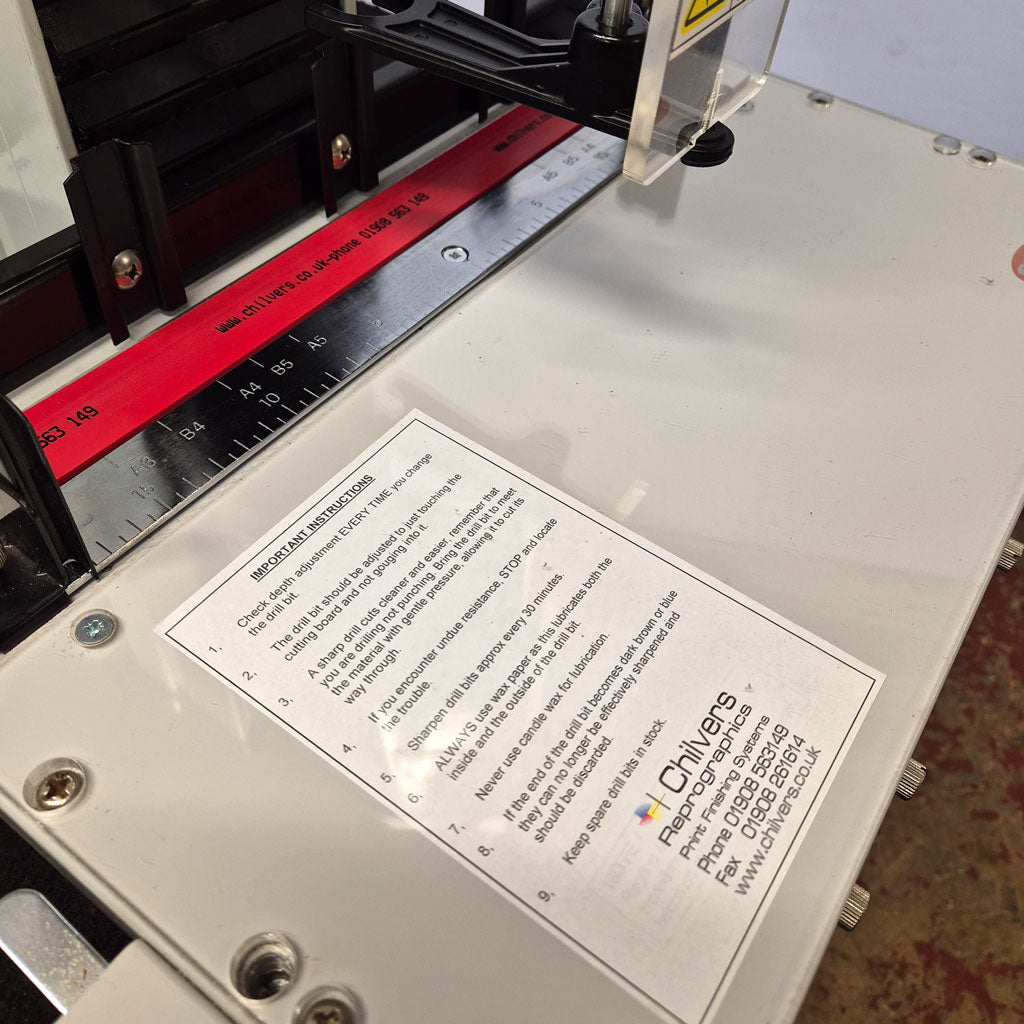 Used / Pre-owned SPC 60 Paper Drill