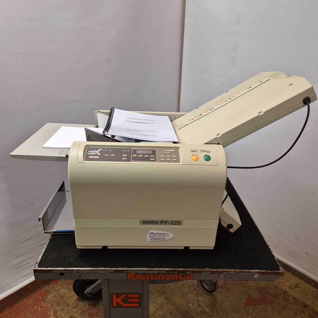 Used / Pre-owned SuperFax / Uchida PF-220 Paper Folder