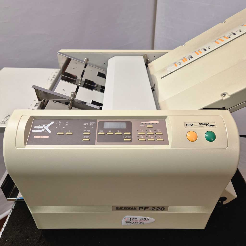 Used / Pre-owned SuperFax / Uchida PF-220 Paper Folder
