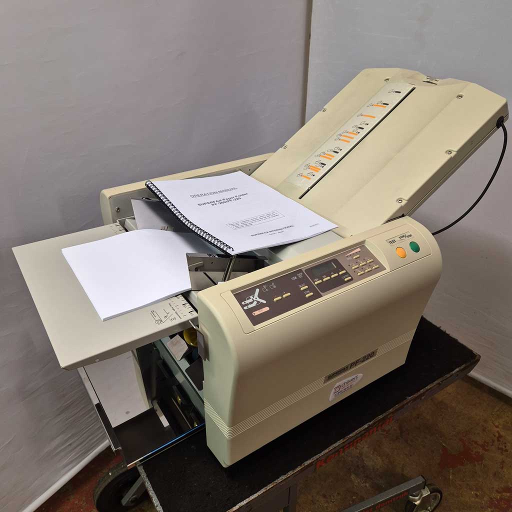 Used / Pre-owned SuperFax / Uchida PF-220 Paper Folder
