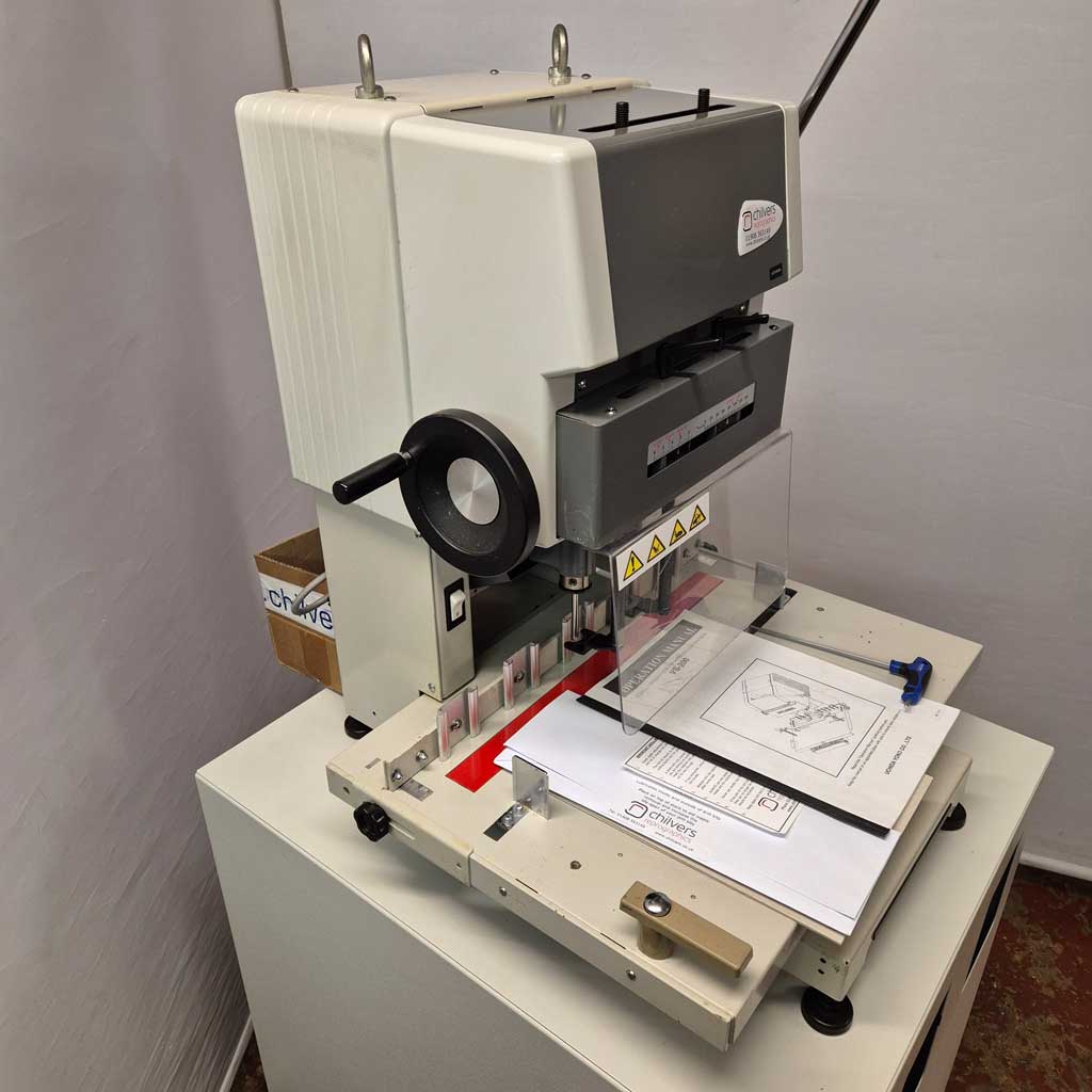 Used / Pre-owned Uchida VS200 Twin Spindle Paper Drill