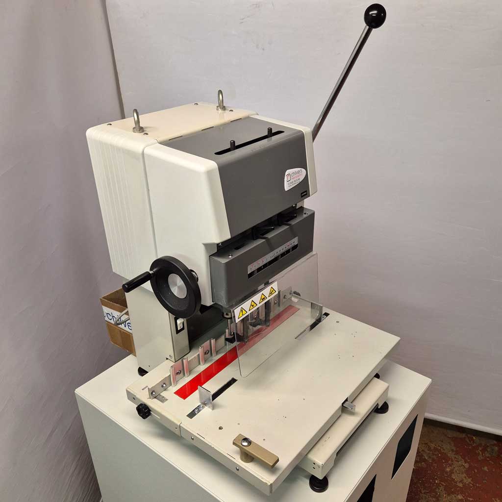 Used / Pre-owned Uchida VS200 Twin Spindle Paper Drill