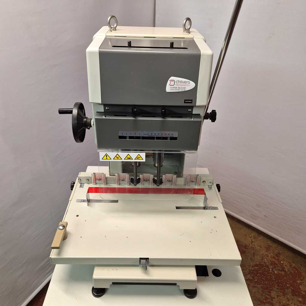 Used / Pre-owned Uchida VS200 Twin Spindle Paper Drill