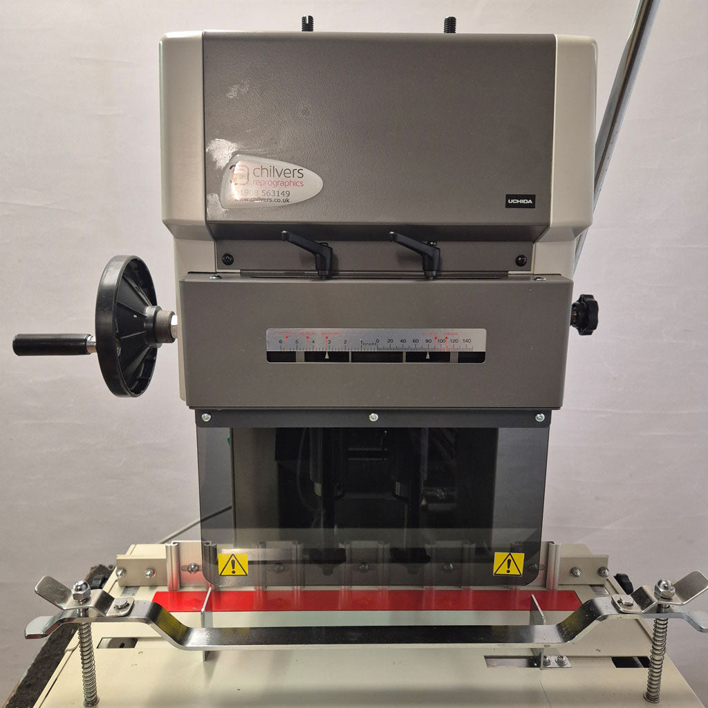 Used / Pre-owned Uchida VS200 Twin Spindle Paper Drill