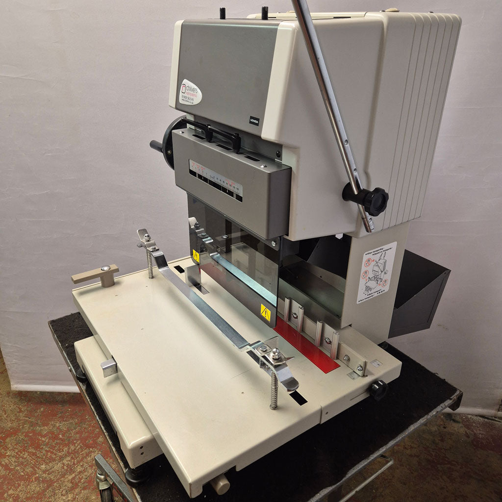 Used / Pre-owned Uchida VS200 Twin Spindle Paper Drill