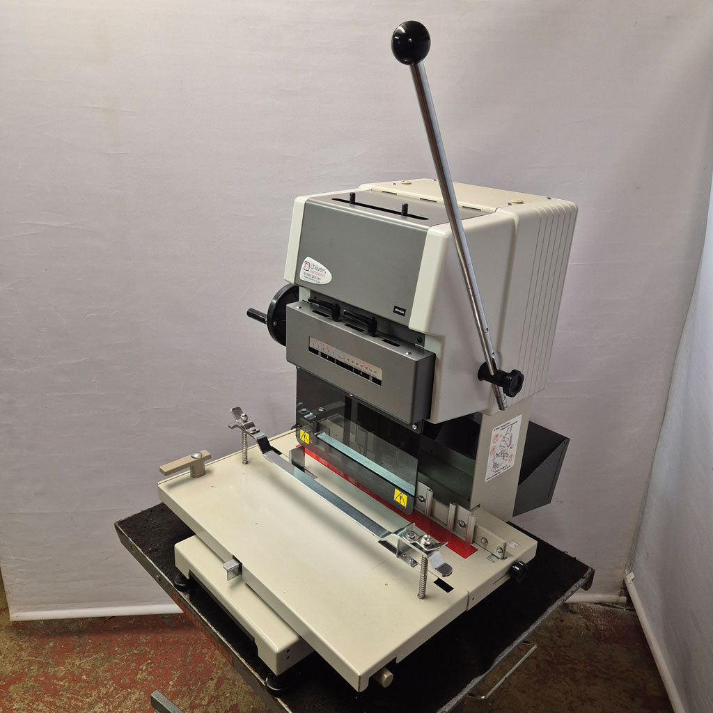 Used / Pre-owned Uchida VS200 Twin Spindle Paper Drill