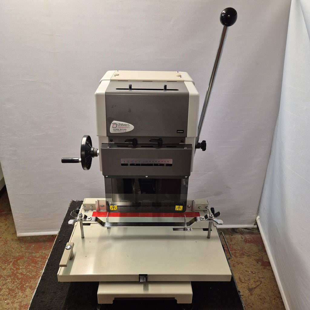 Used / Pre-owned Uchida VS200 Twin Spindle Paper Drill