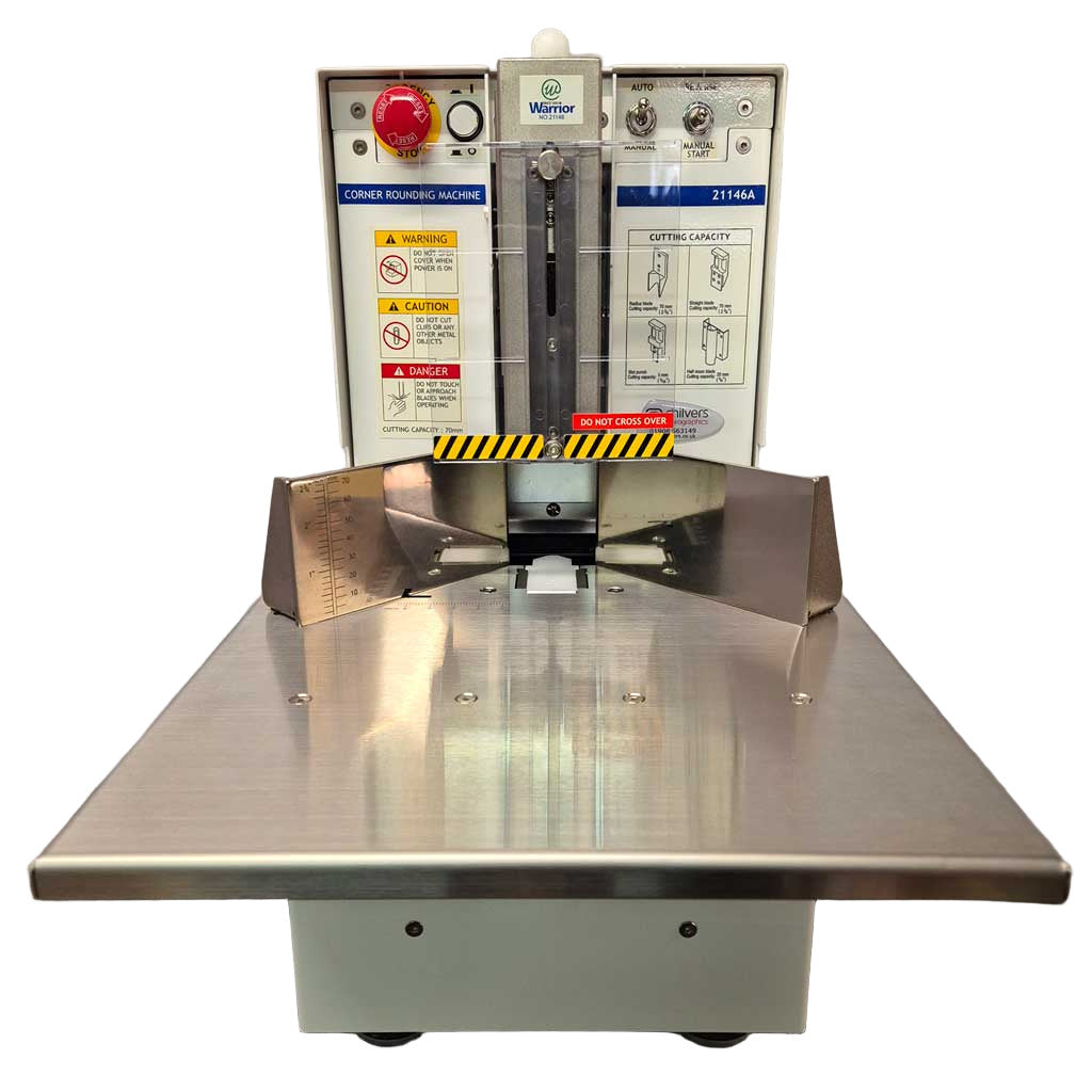 Warrior Electric Round Corner Cutter