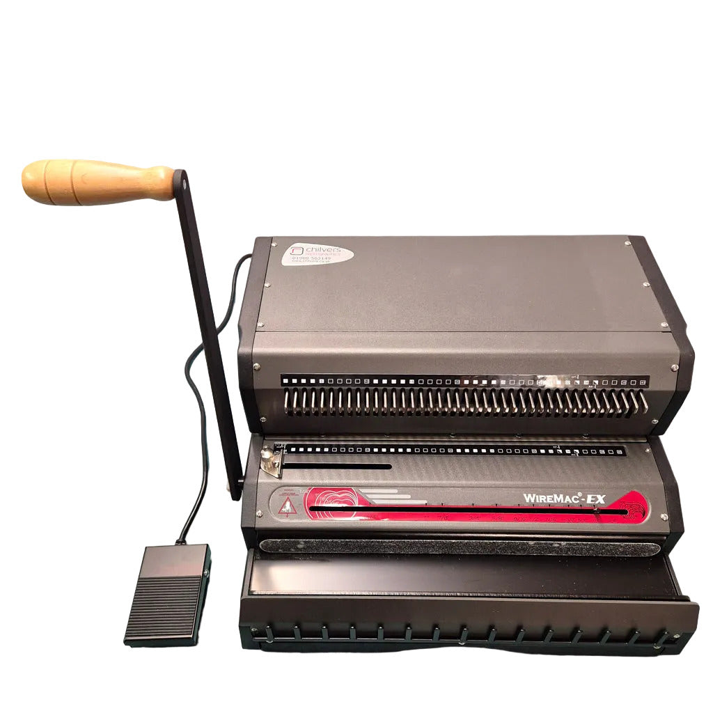 WireMac-EX electric 3:1 Wire Binder & Closer
