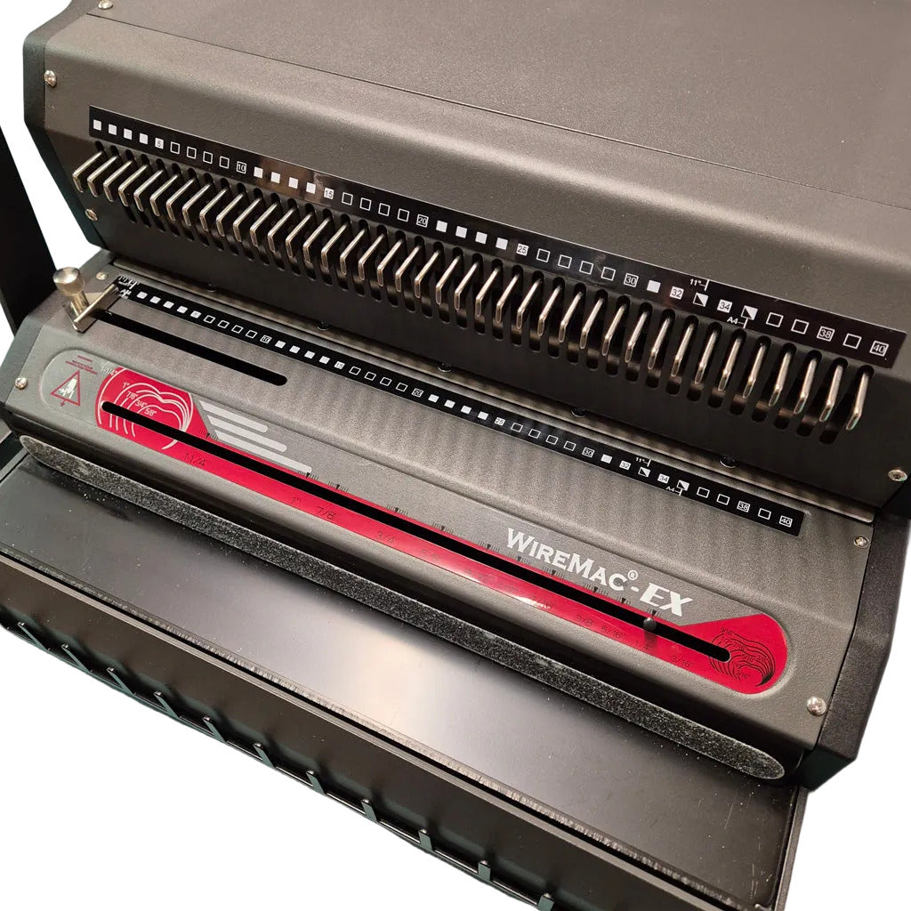 WireMac-EX electric 3:1 Wire Binder & Closer