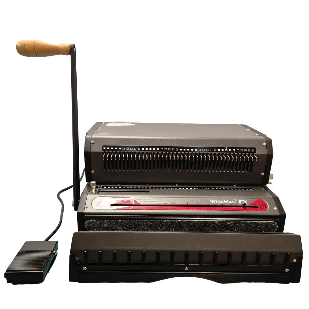 WireMac-EX electric 3:1 Wire Binder &amp; Closer